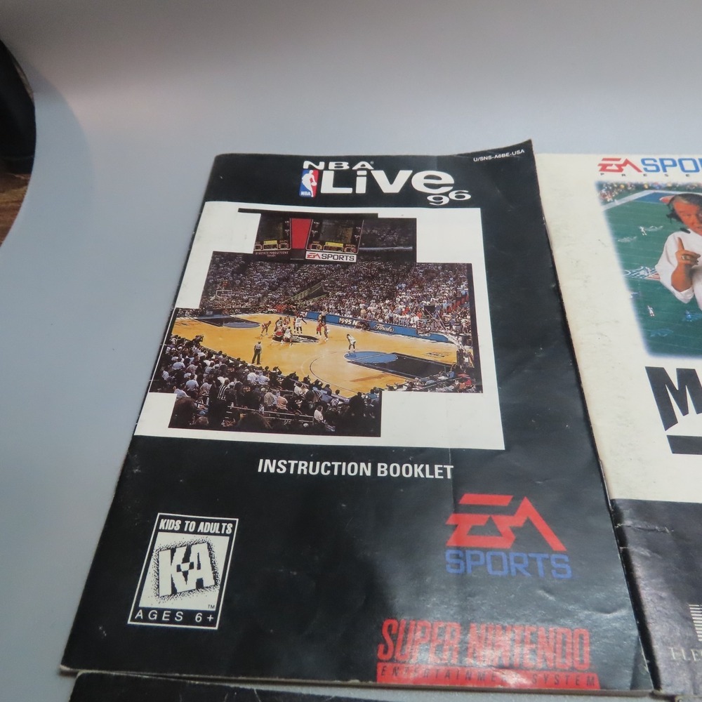 Lot Of 6 Super‎ Nintendo SNES Instructions Manual Booklets - Picture 7 of 8